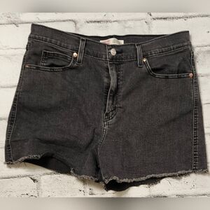 Signature by levi Strauss Black Denim Women's Shorts